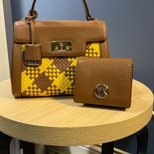 Michael Kors Crossbody or clutch/matching wallet
